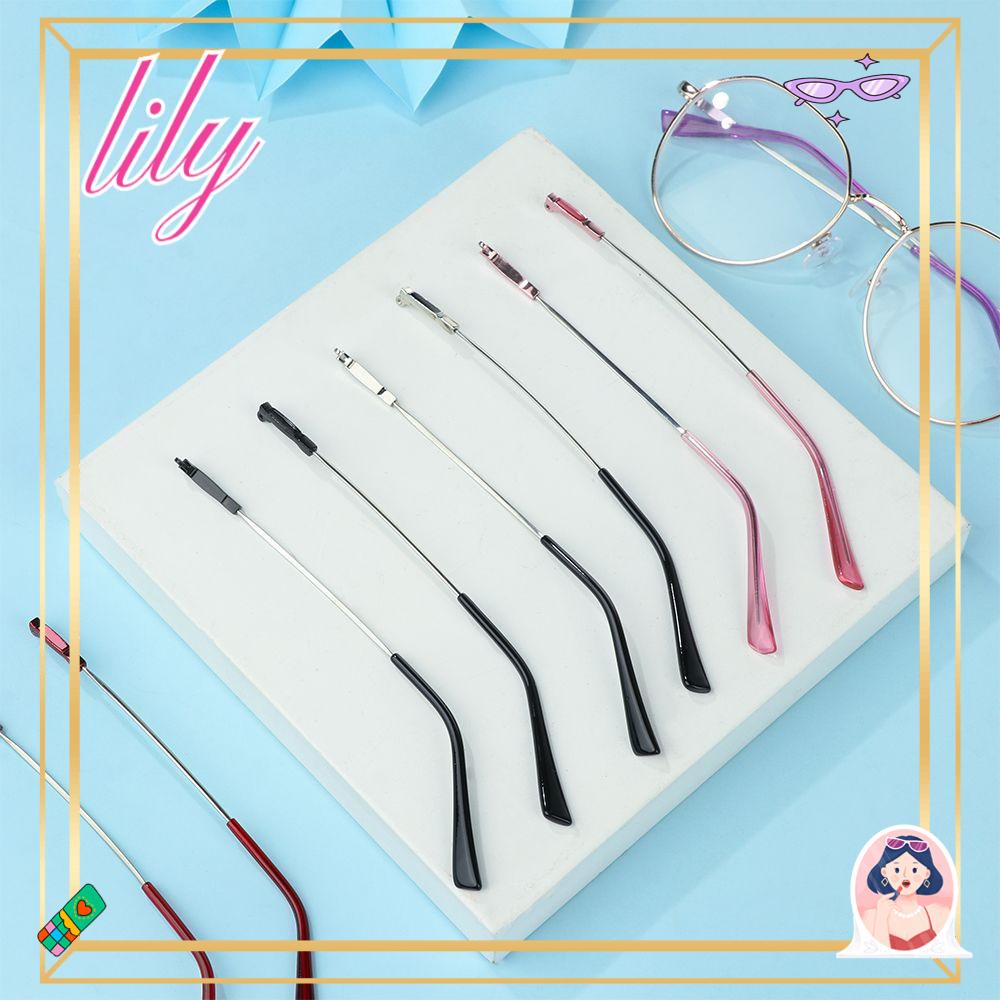 Lily 1pasang Kacamata Arm Metal Universal Repair Tool Aksesoris Kacamata