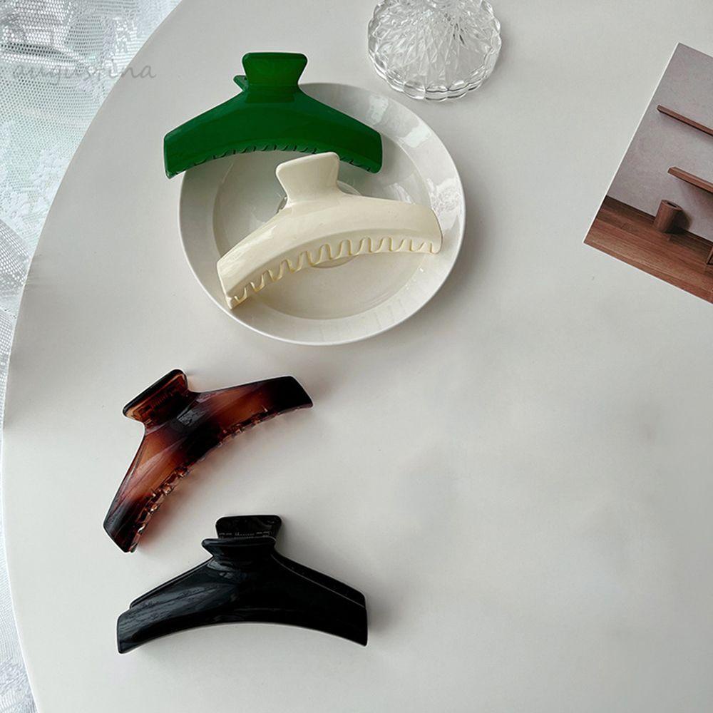 Agustina Cakar Rambut Kepribadian Geometris Sederhana Hiasan Kepala Mencuci Muka Perempuan Mandi Gadis Akrilik Women Hair Clip