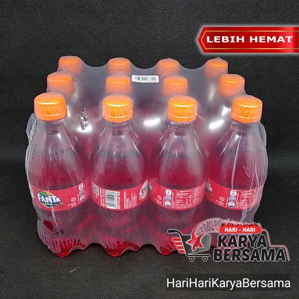 

MINUMAN FANTA STRAWBERRY BOTOL 12'S X 250ML - PER PACK