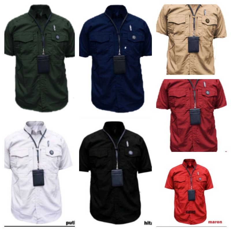 kemeja mtac pendek jumbo