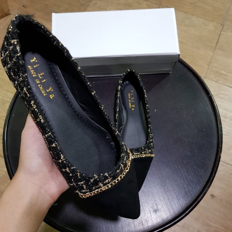 MODA 10091 Flat Shoes Wanita Import Sepatu Flat Premium Branded