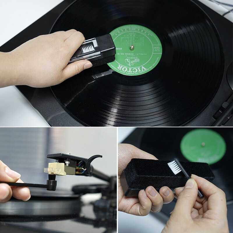 OPULA Sikat Carbon Fiber Brush Pembersih CD Vinyl Turntable - L4 ( Mughnii )