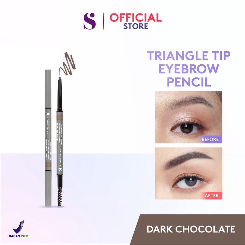 SOMETHINC BROW MATTERS Retractable Triangle Eyebrow - Pensil Alis Mekanik Tip Segitiga