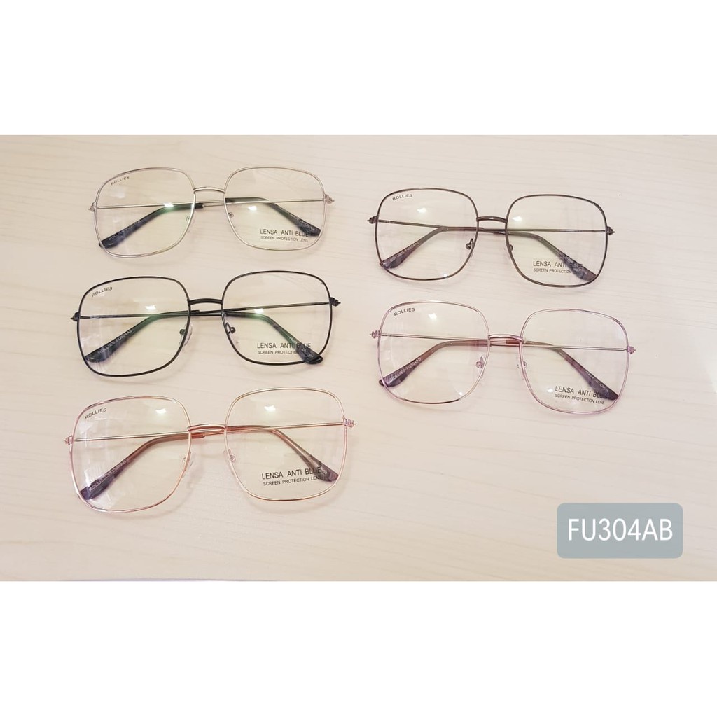 Terlaris KACAMATA DEWASA ANTI RADIASI (BLUERAY) FU 304 AB