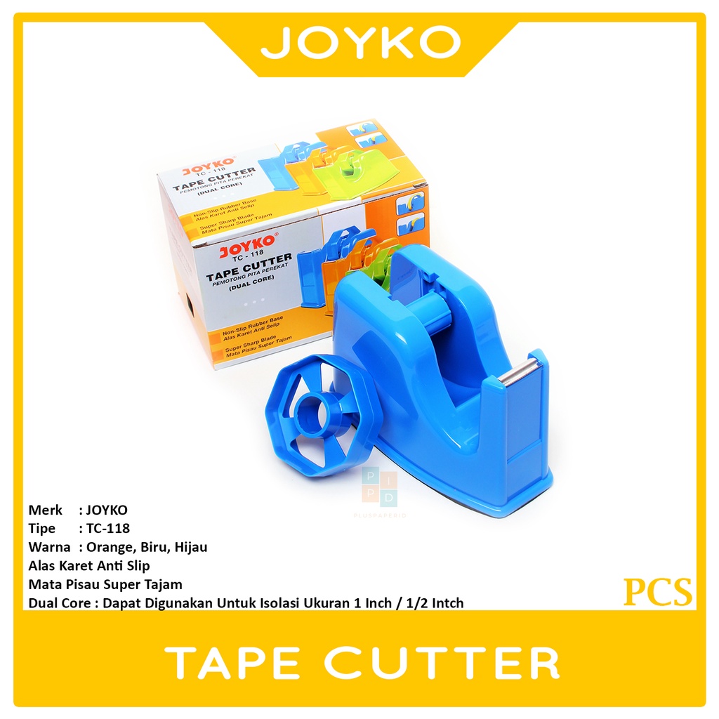 

JOYKO - Tape Cutter - TC 118 - Dual Core - Pcs