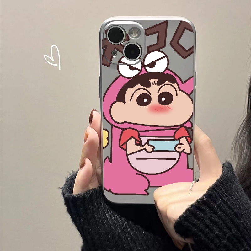 IPHONE Soft Electroplate Phone Case Kompatibel Untuk Iphone11 14 13 12 Pro XS Max XR X8 7 6S Plus Casing Mini TPU Silikon Shockproof Cover