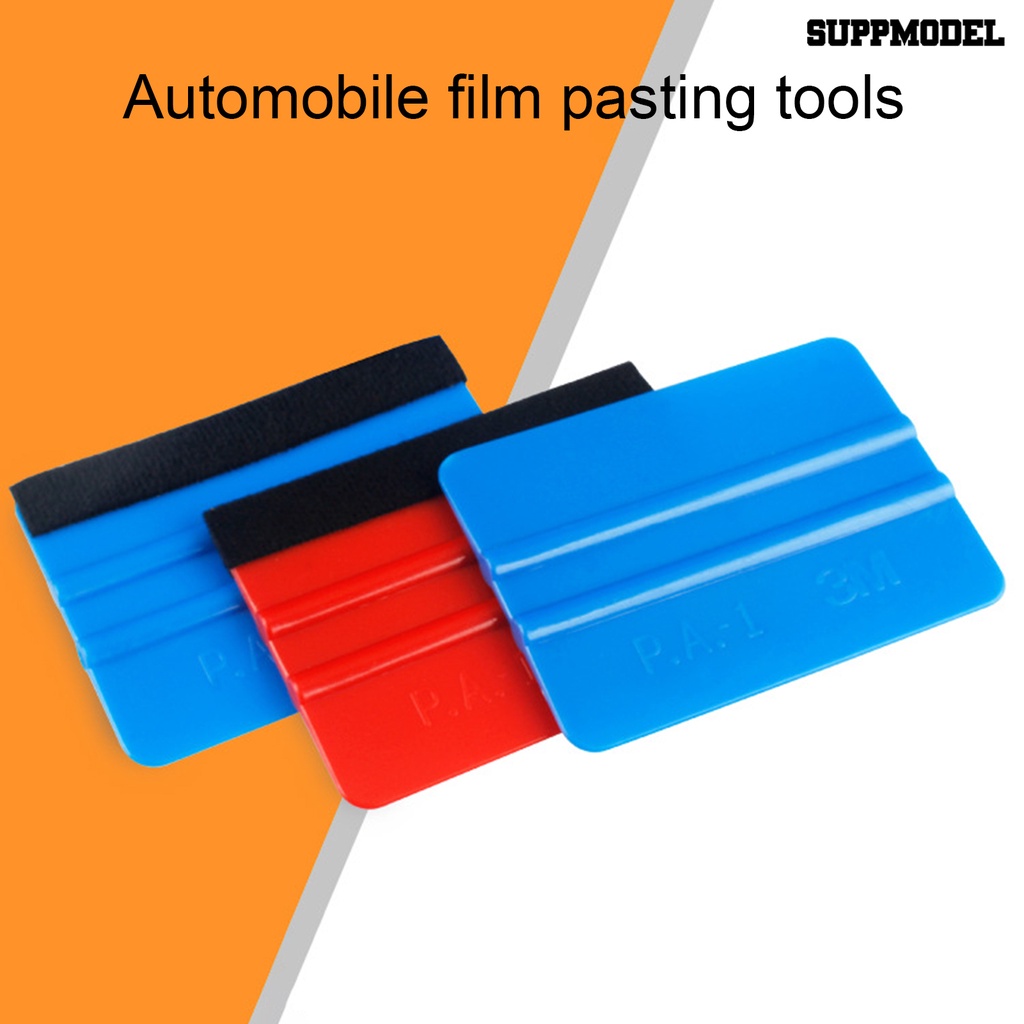 [SM Auto] Alat Squeegee Scraper Pembersih PP Ujung Felt Portabel Untuk Mobil Otomatis