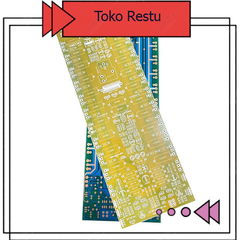 Pcb Driver Yiroshi 3U 30cm Inbal Protek fiber fr4 Cuci Gudang