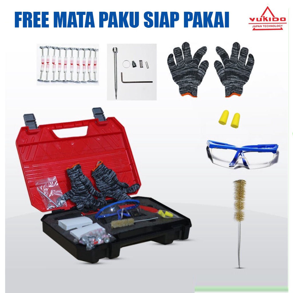 ALAT Nail Gun Alat Paku Tembak Beton Ramset Gun Paku Beton Fastening Gun