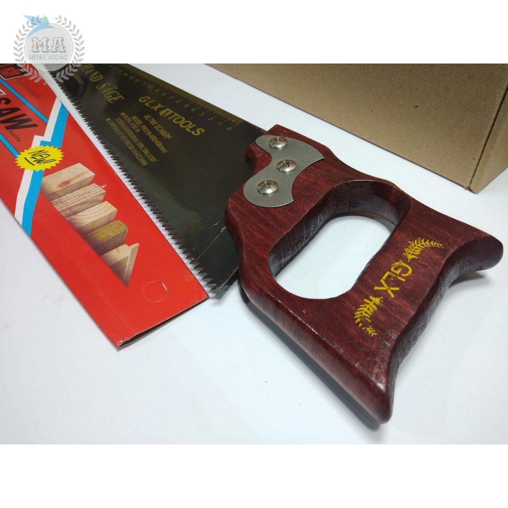 Hand saw Gergaji Kayu Manual Model Kinryu Gergaji Tangan Potong Belah