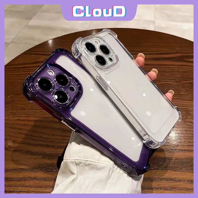 IPHONE Mewah Sederhana Macaron Warna Permen Plating Tombol Casing Ponsel Kompatibel Untuk Iphone11 13 14 12 Pro MAX 7Plus X XR 8Plus XS MAX TPU Lembut Tahan Guncangan Dilapisi Penutup Belakang