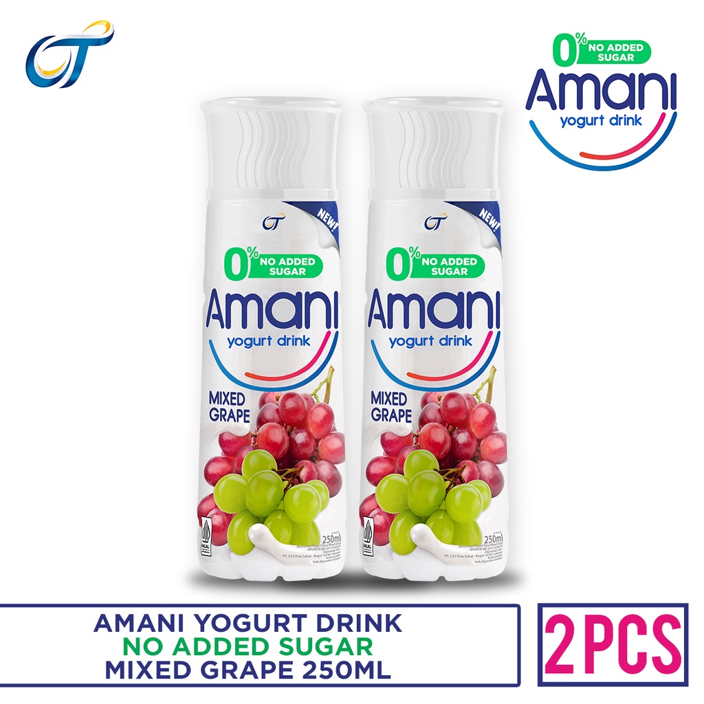 

Bundle - AMANI Yogurt Drink Mixed Grape - 2 Btl