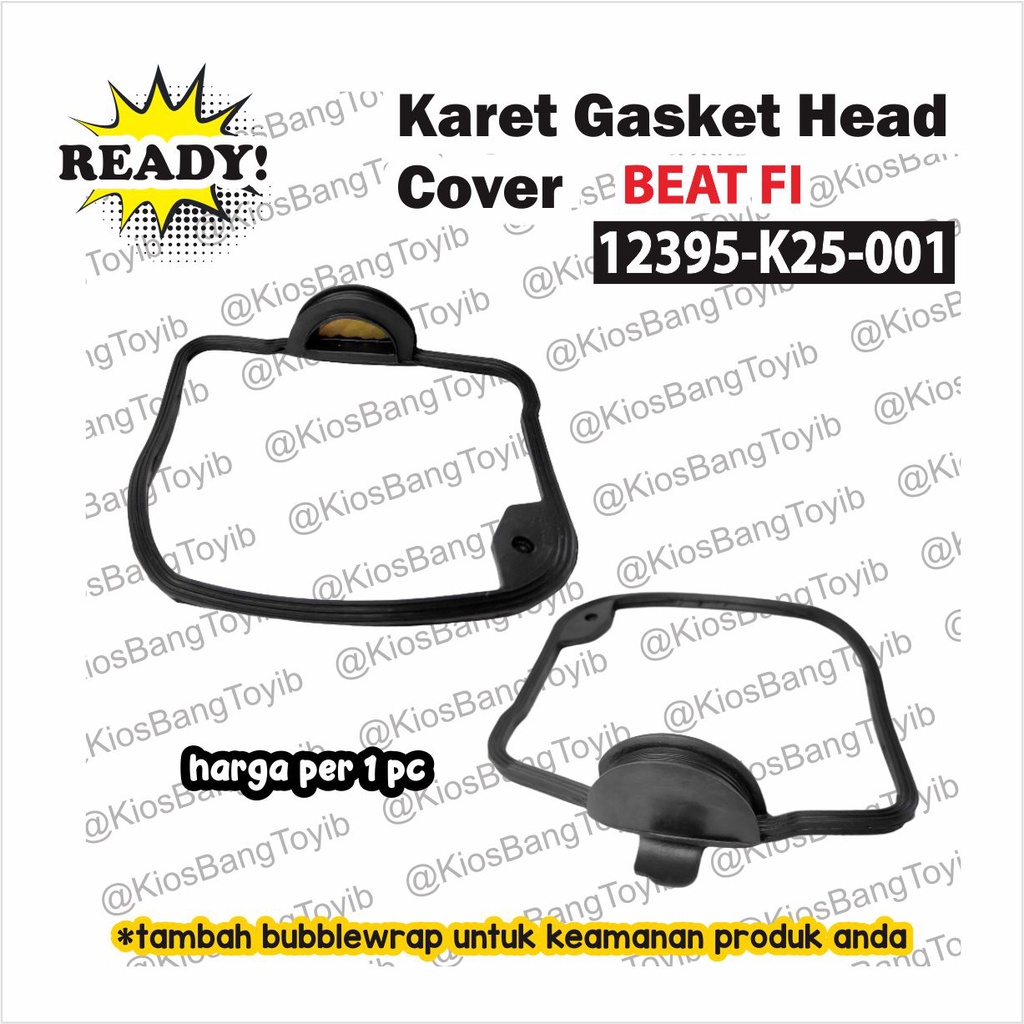 Karet Gasket Head Cover Honda BEAT SPORTY SCOOPY Esp VARIO (12395-K25)