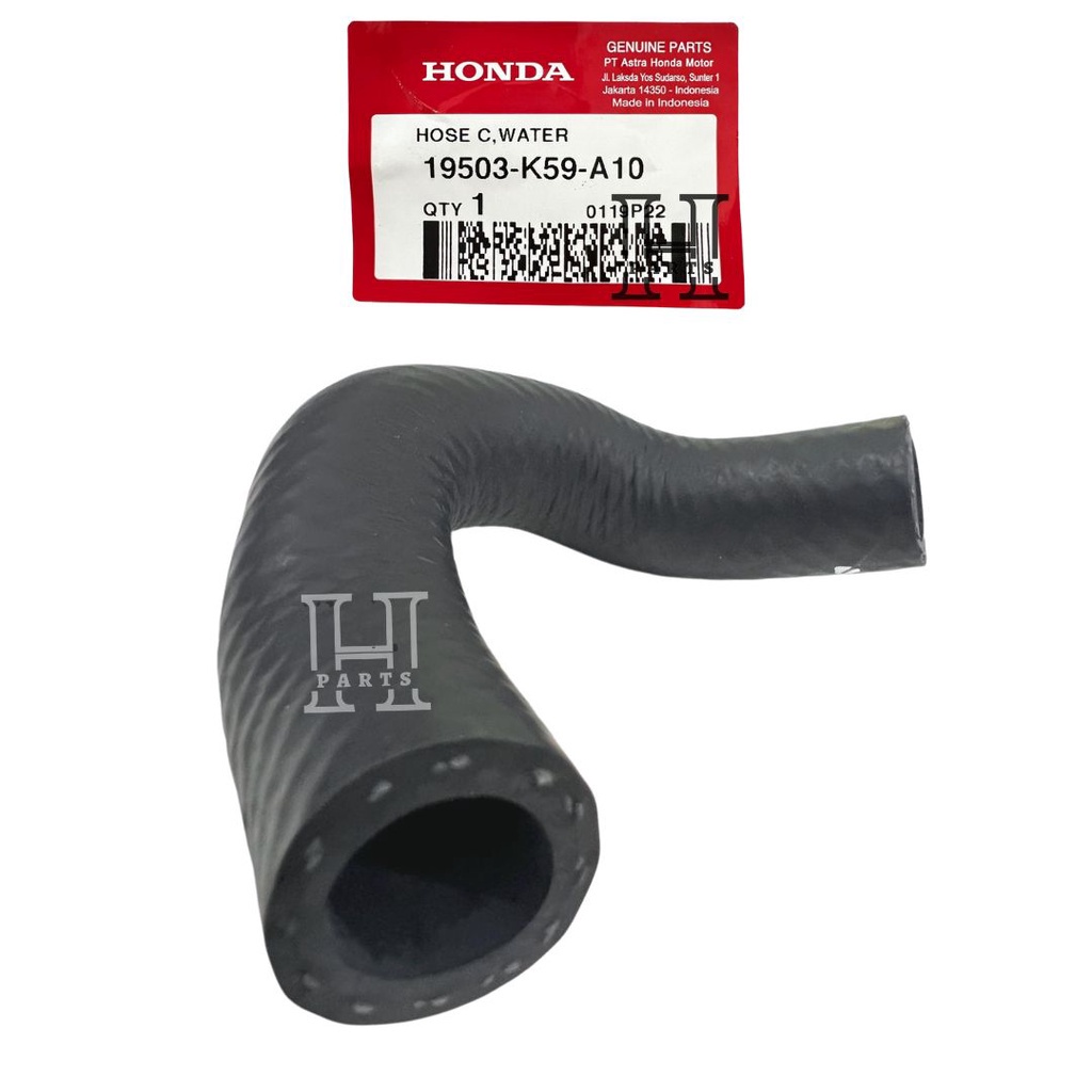 SELANG PIPA RADIATOR HOSE C WATER ASSY ADV PCX VARIO 125 150 FI ESP 19503-K59-A10 ASLI ORIGINAL AHM HGP HONDA