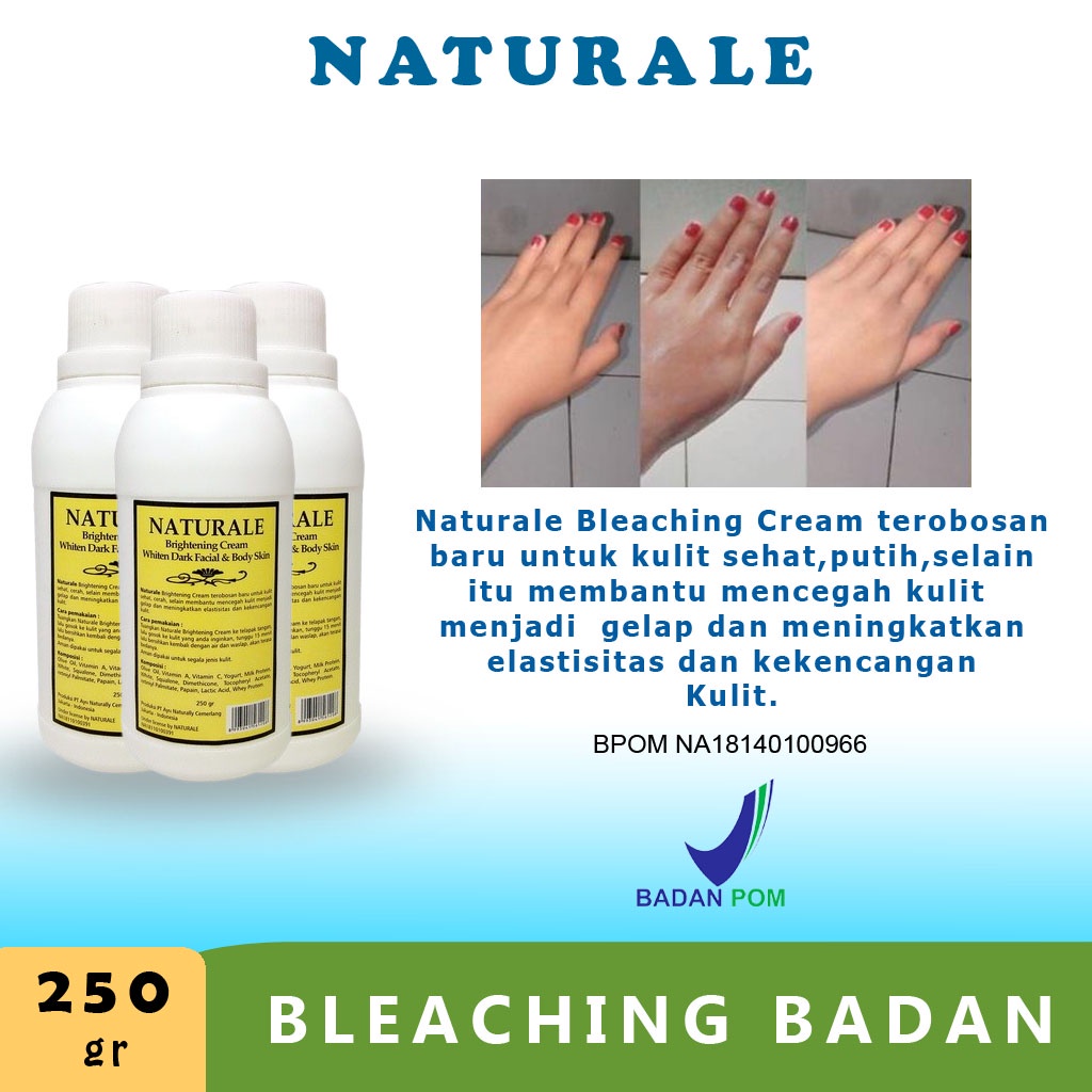 PEMUTIH BADAN PERMANEN BLEACHING CREAM ORIGINAL BPOM BLEACHING BADAN BLICING PERAWATAN TUBUH