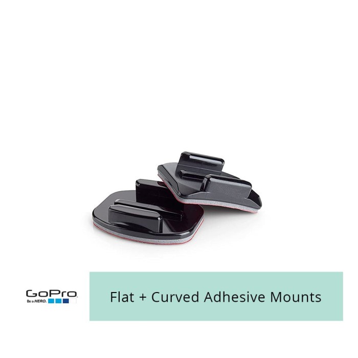 GoPro Flat plus Curved Adhesive Mounts