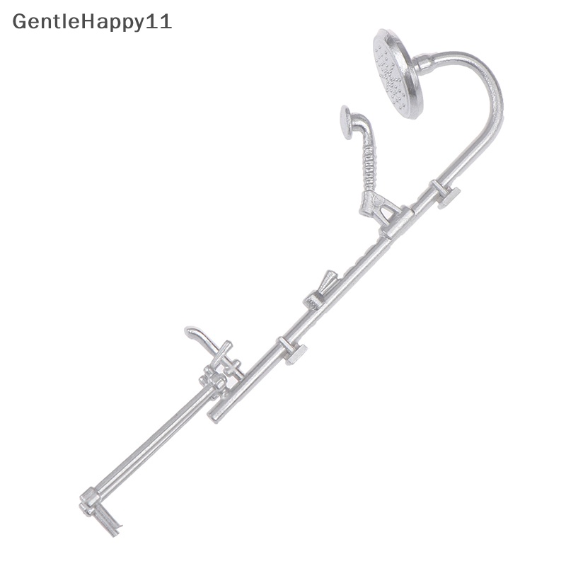 Gentlehappy 1: 12rumah Boneka Miniatur Kran Kamar Mandi Keran Shower Mandi Model Shower id
