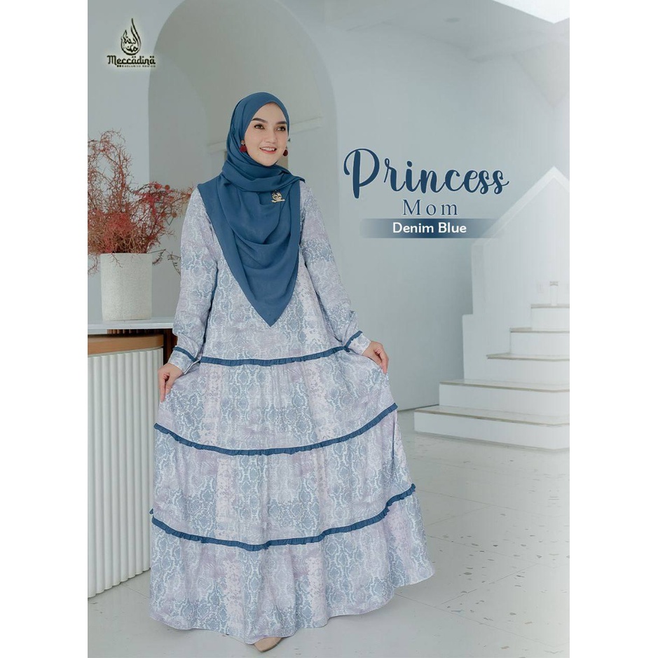 Gamis Dewasa Set khimar Princess Series Spesial Prinring By Meccadina