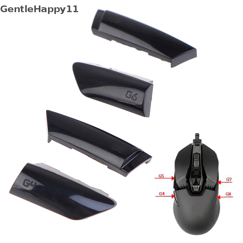 Gentlehappy Tombol Samping Pengganti Mouse Wireless G4 G5 G4567 Untuk Logitech G900 G903 id