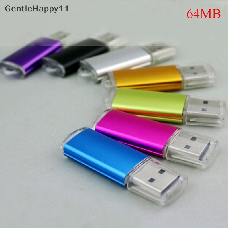 Gentlehappy 64MB usb 2.0 flash memory thumb drive Penyimpanan pc laptop id