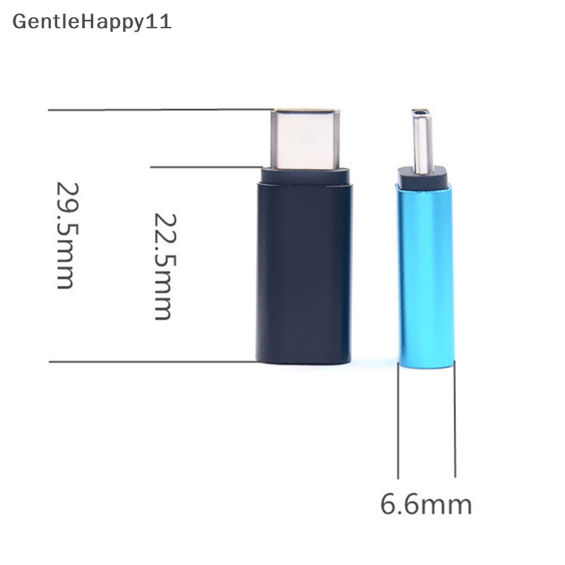 Gentlehappy USB To Type C Jack Adapter Micro USB Smartphone Converter Phone Charge Konektor id