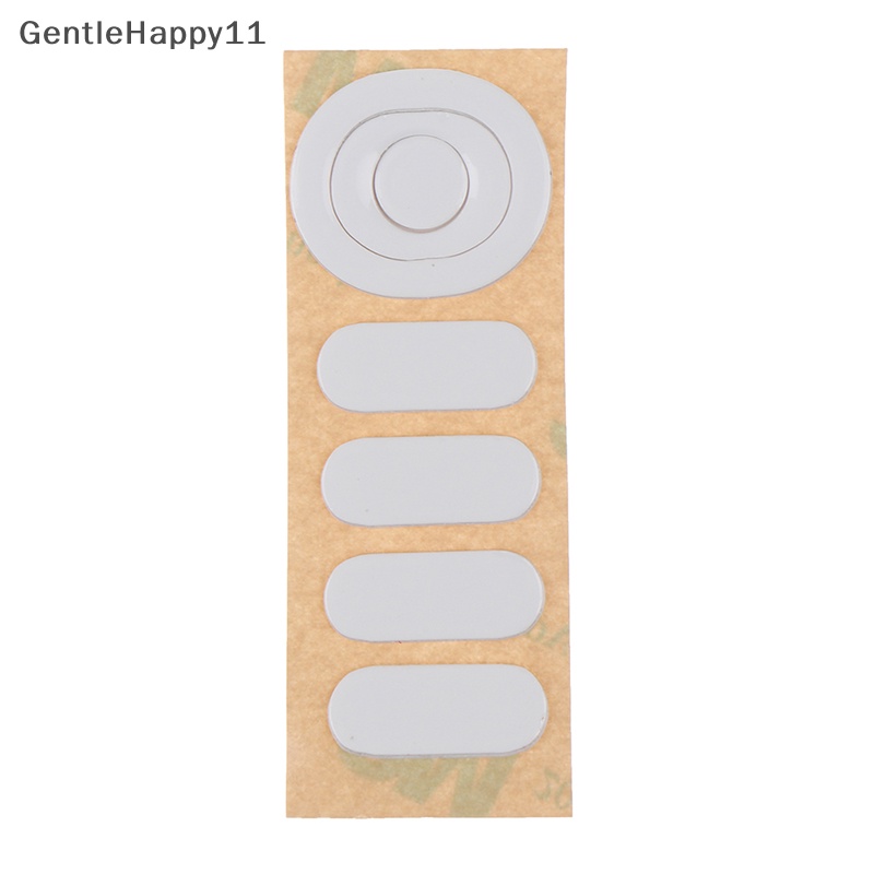 Gentlehappy 1Set Mouse Feet Mouse Skates Untuk G304 G305 Mouse White Mouse Glides Curve Edge id