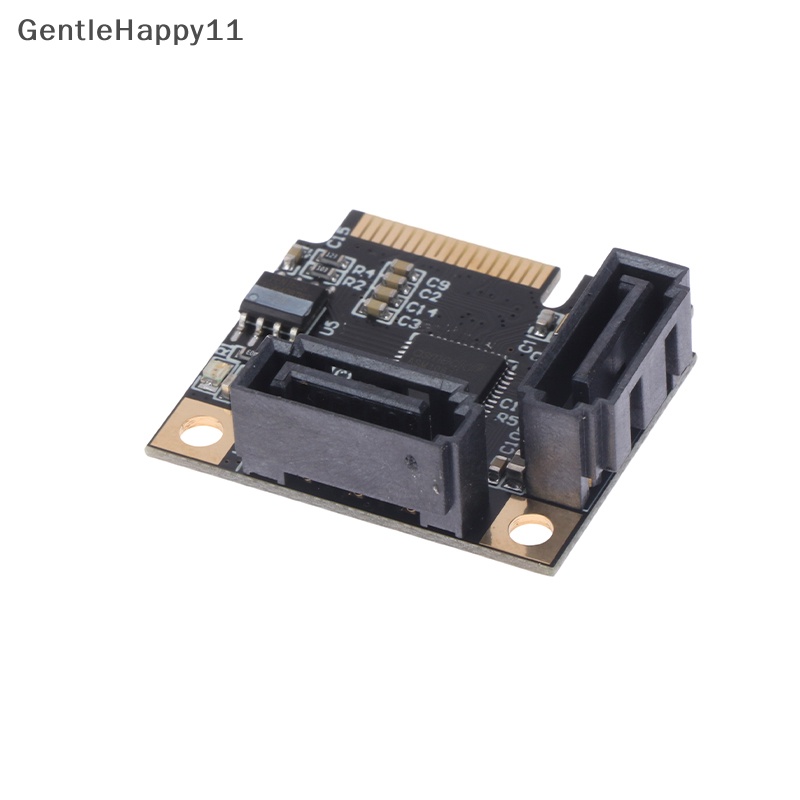 Gentlehappy ASM1061 Kartu Ekspanding Mini PCIE to SATA3.0 adapter Converter Controller id