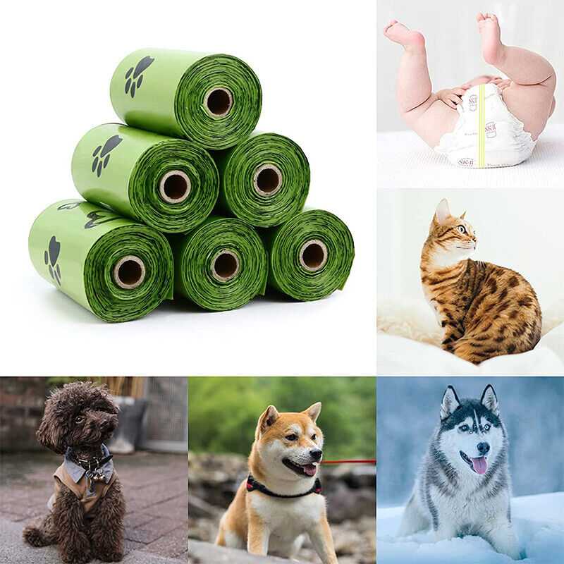 

Kantong Plastik Kotoran Anjing Biodegradable dengan Dispenser