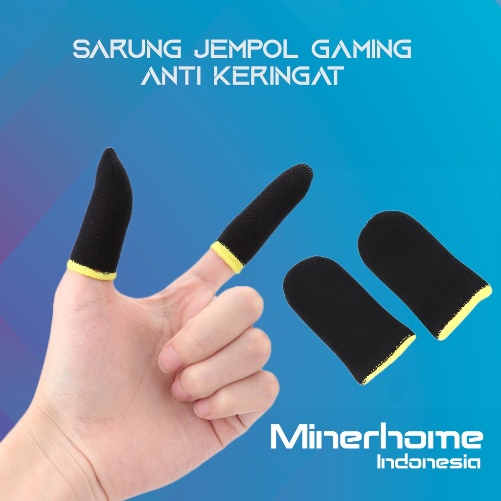 Sarung Jempol Gaming Elastis, Anti Keringat dengan Kualitas Premium