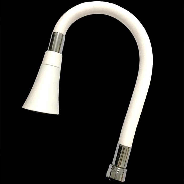 Leher angsa fleksibel / kepala sambungan kran angsa cuci piring Hitam - leher angsa