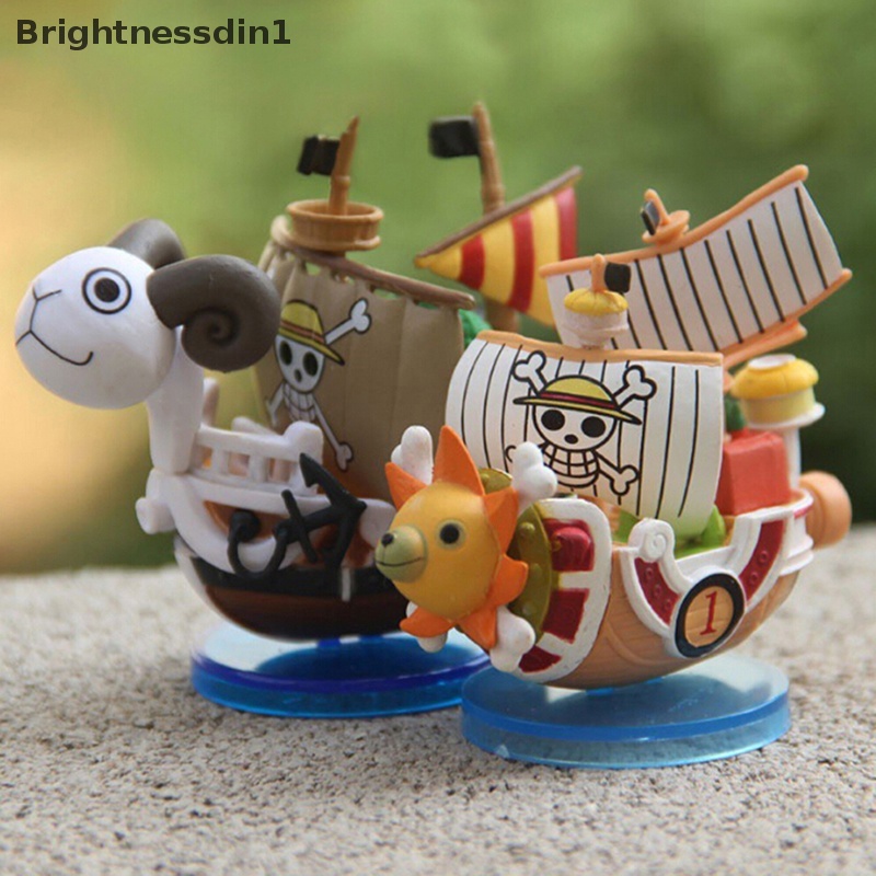 [Brightnessdin1] 1pc One Piece Going Merry Thousand Sunny Grand Kapal Bajak Laut Action Figure Butik