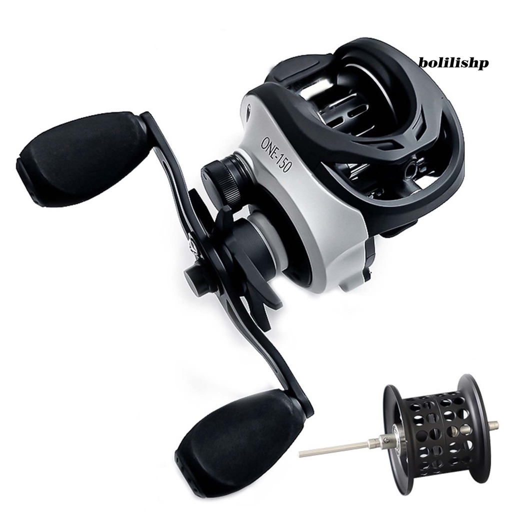 Bo-baitcast Reel ic Sistem Pengereman 6.5:1high Speed Low Profile Geser Halus10 Bearing Kiri/Kanan Tangan Air Asin Umpan Pancing Fishing Tackle