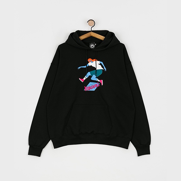 Thrasherr TRASHER Tre Black Hoodie