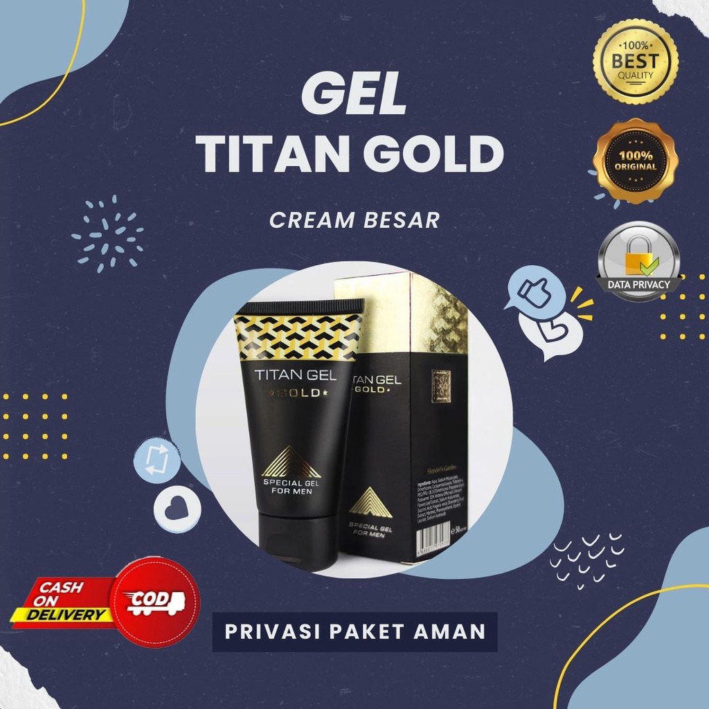 A3 READY Oles TITAN JEL JELL JELY JELLY GOLD HERBAL ASLI RUSIA ORIGINAL AMPUH COD fyp