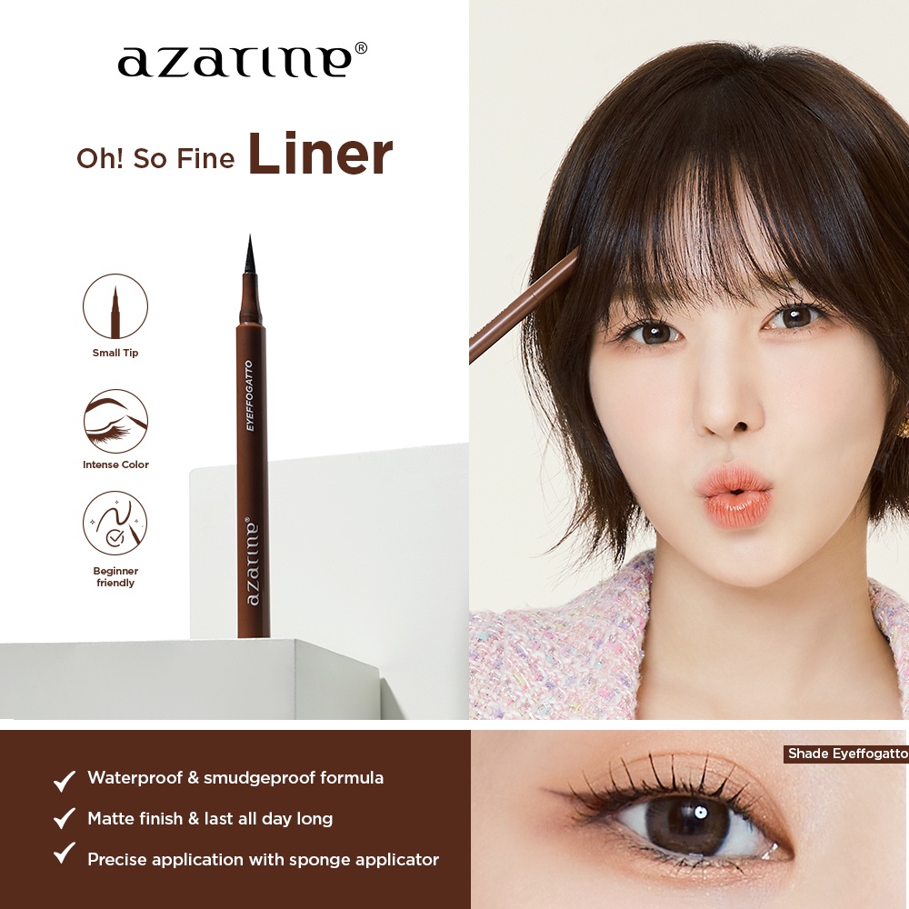 Azarine Oh! SO FINE LINER Eyeliner 1.5ml