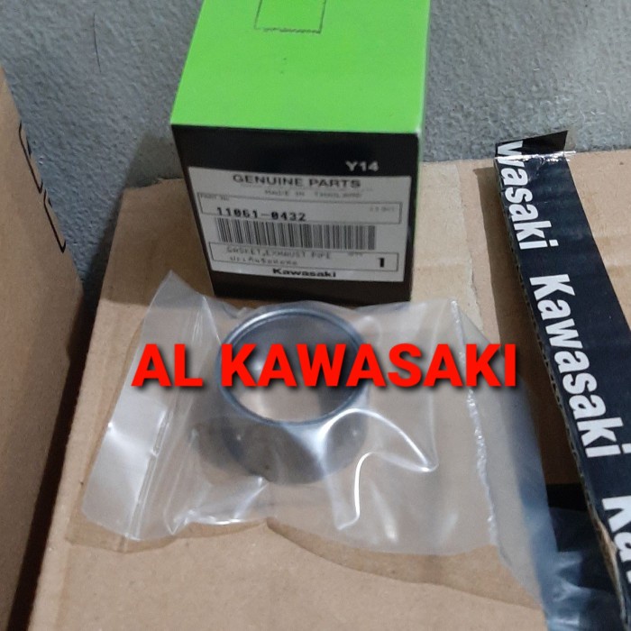 paking silencer packing sambungan knalpot ninja 250fi 250 fi z250 ori Kawasaki
