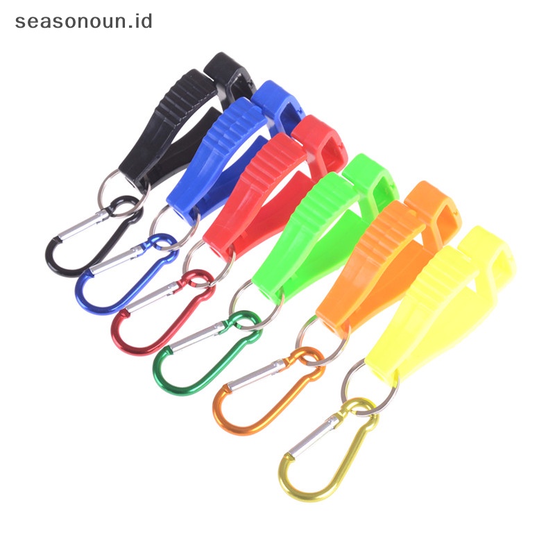 Seasonoun AT-10 Sarung Tangan Tukang Plastik Klip Guard Labor Work Clamp Safety.
