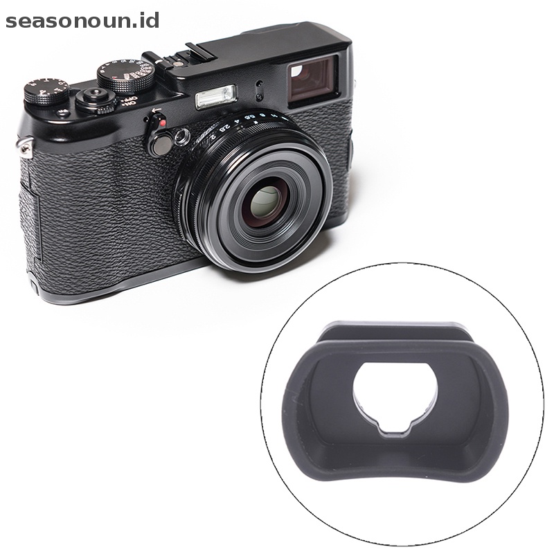Seasonoun Kamera Eyecup Viewfinder Eyepiece Eye Cup Untuk Fuji Fujifilm XT1-4 GFX100 GFX-50.