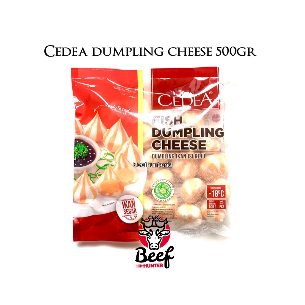 CEDEA Fish Dumpling Cheese - Dumpling Ikan Isi Keju 500gr