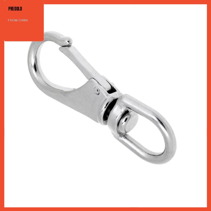 [Predolo] 1pcs Snap Hook Bahan Stainless Steel Dengan Snap Hook Untuk Perahu 65mm 85mm 95mm 115mm -