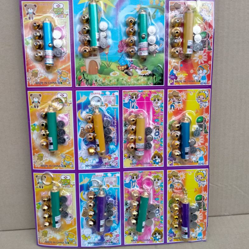 MAINAN LASER LAMPU TITIK MERAH/LASER 2IN1 MAINAN ANAK GROSIR