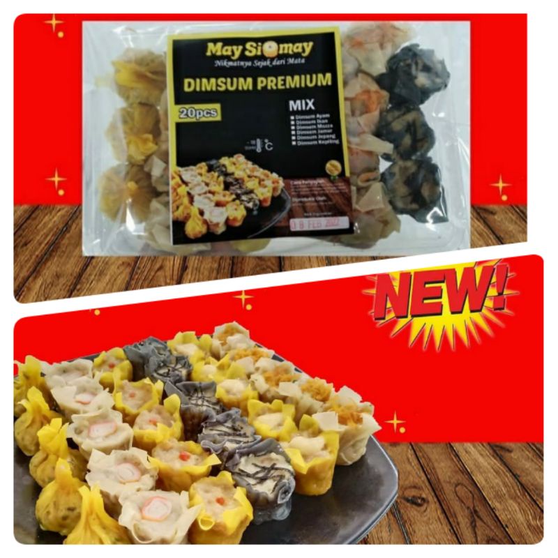 

TERMURAH!! Dimsum Mathos My Siomay isi 20 mix -EF