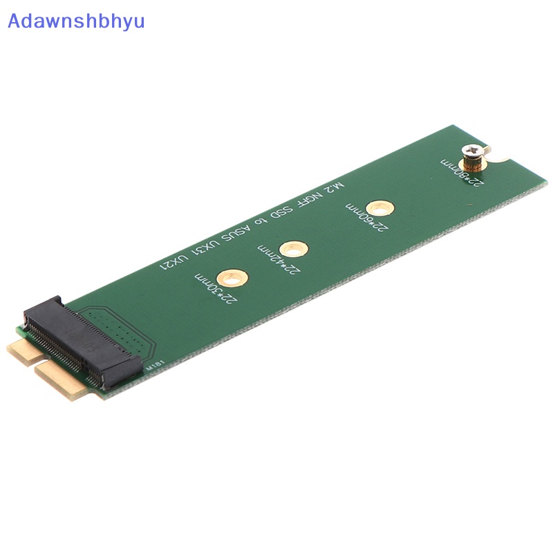 Adhyu 1Pc M.2 NGFF SSD Ke Kartu Adapter Ekstensi 18pin Untuk UX31 UX21 UX21E UX31A ID