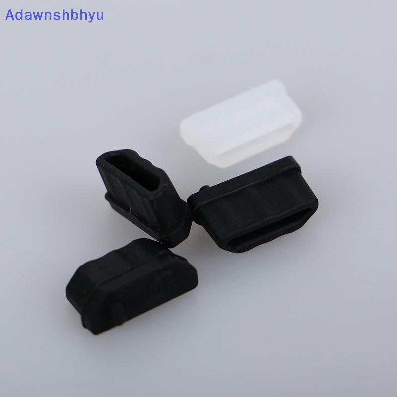 Adhyu 10pcs Cover Pelindung Penutup Karet Tutup Debu Untuk HDMI Female Dust Plug ID