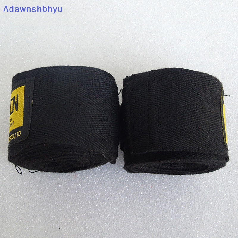 Adhyu 1pasang Katun Tendangan Tinju Lilit Pria Sanda Taekwondo Muay Thai Guantes De Boxeo MMA Tali Pergelangan Tangan Peralatan ID