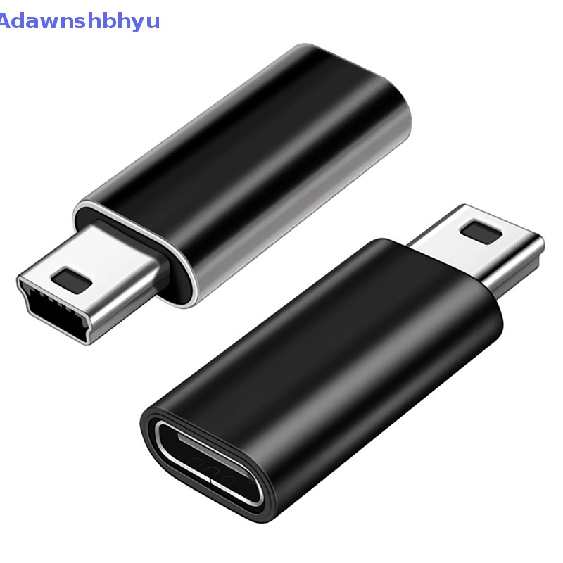 Adhyu Adaptor USB Mini 5pin B Male to USB Tipe C Female Konektor Transfer Data ID