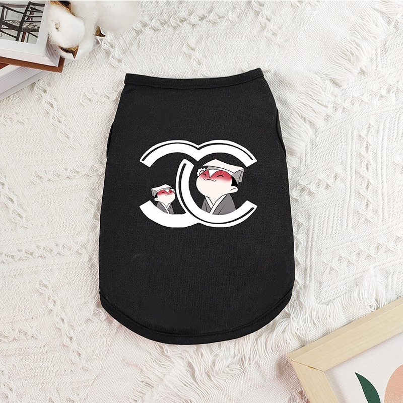 Tank Top Anjing Peliharaan Logo Fashion Baru S-2XL Kucing/poodle/Teddy