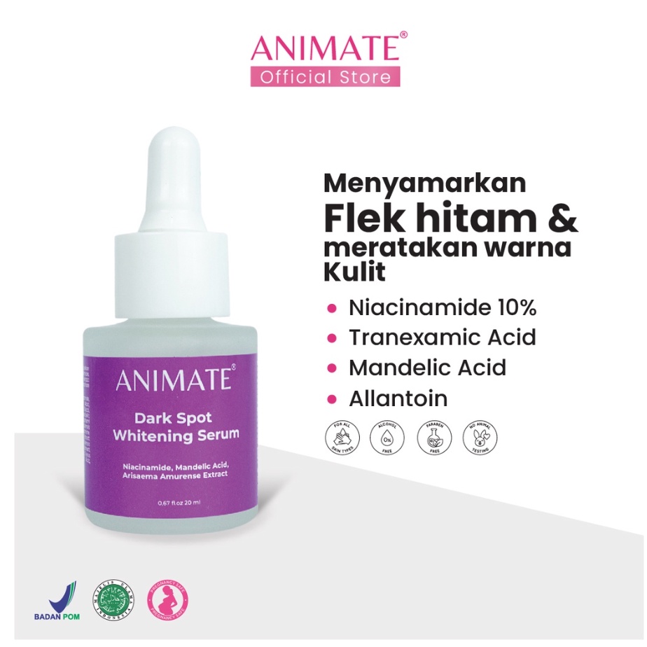 ANIMATE DARK SPOT WHITENING SERUM 20ML