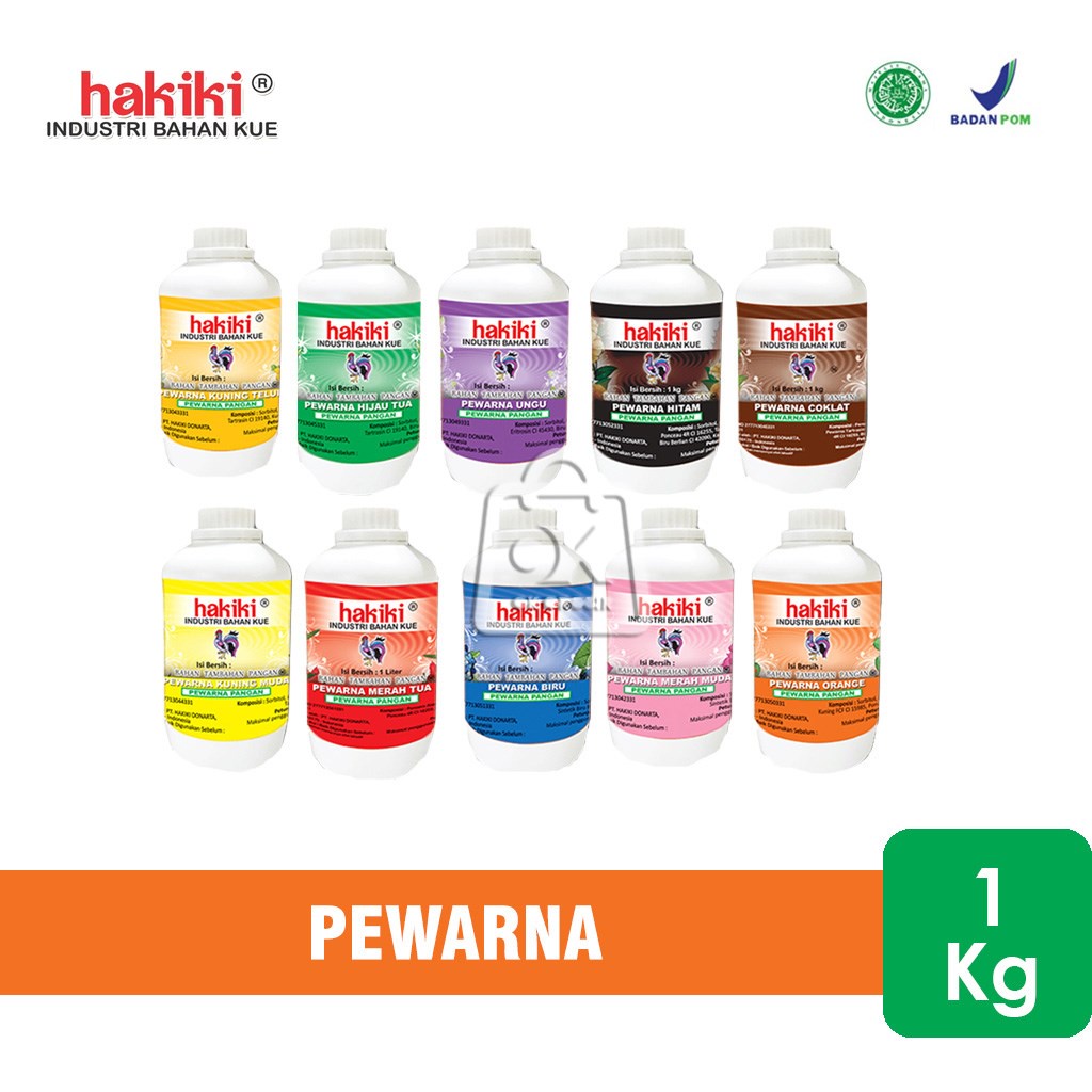 

Pewarna Makanan Hakiki / Food Colour Aneka Warna (1 Kg)