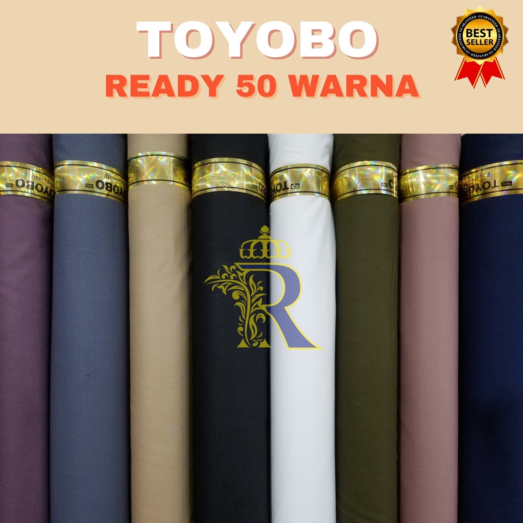Kain Katun Toyobo Fodu Toyobo Royal Mix Toyobo RM Toyobo Premium